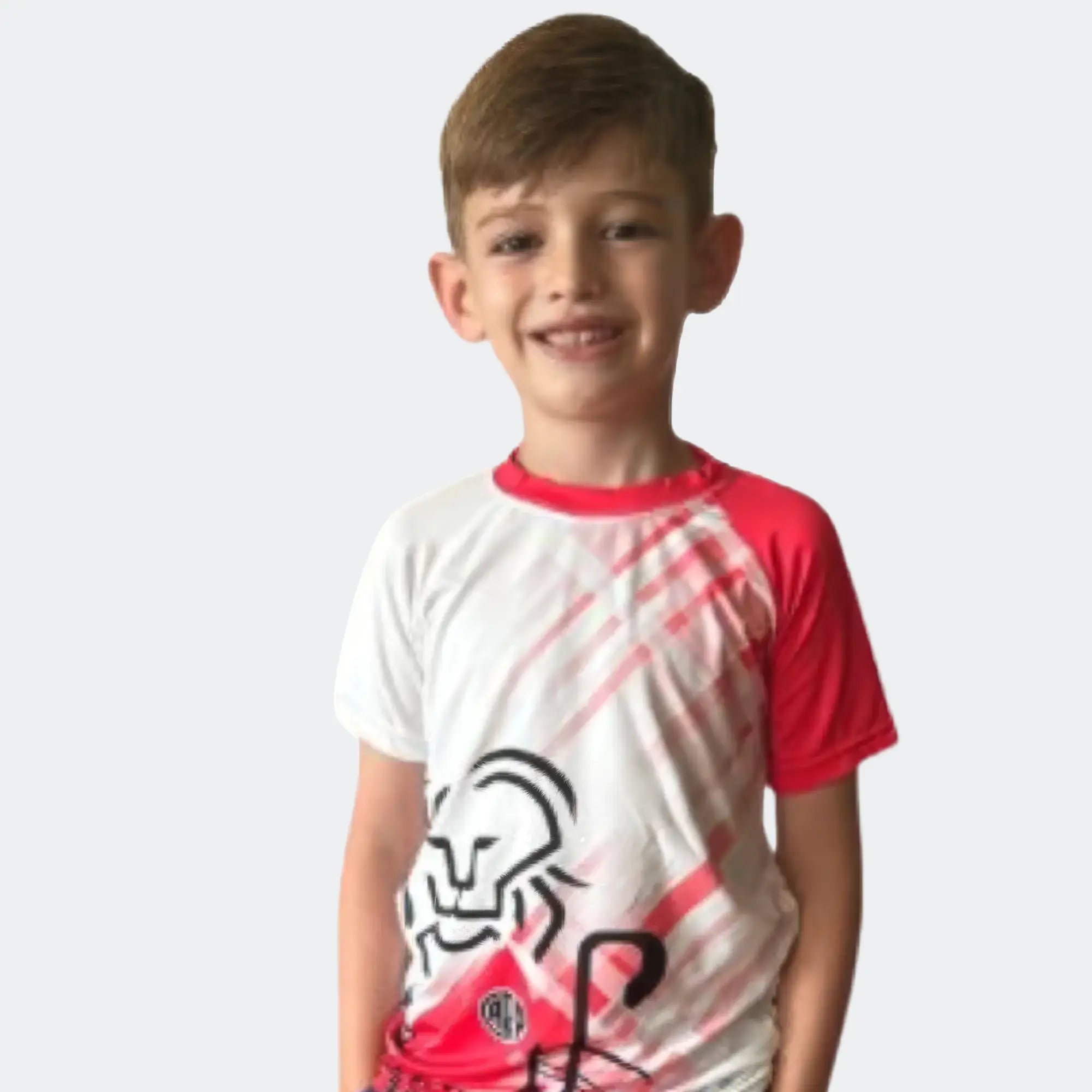 REMERA DE AGUA PARA NIÑOS - RIVER PLATE SUBLIMADA
