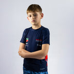 REMERA DE AGUA PARA NIÑOS - RED BULL - PROTECCION UV30+