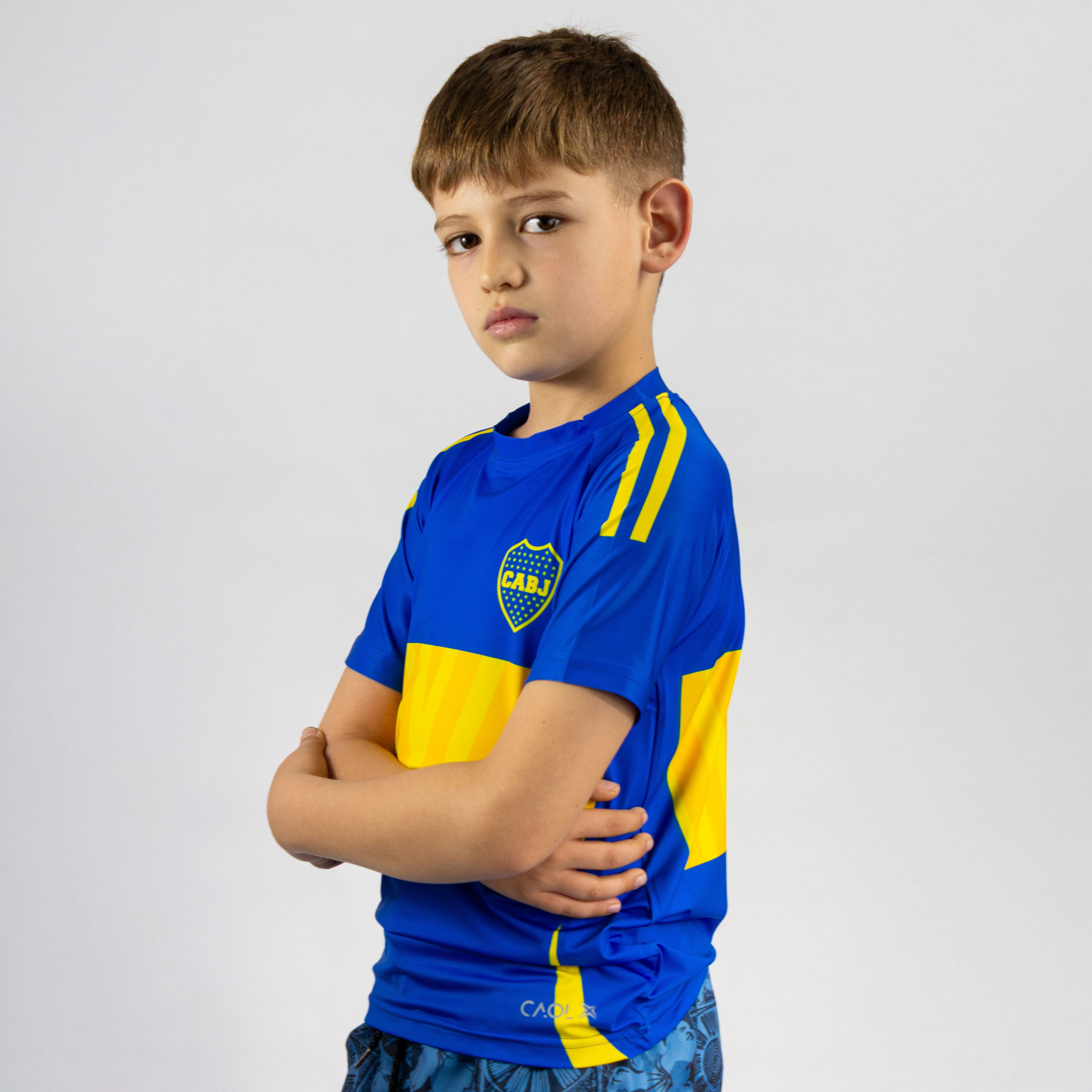 REMERA DE AGUA PARA NIÑOS - BOCA JUNIORS