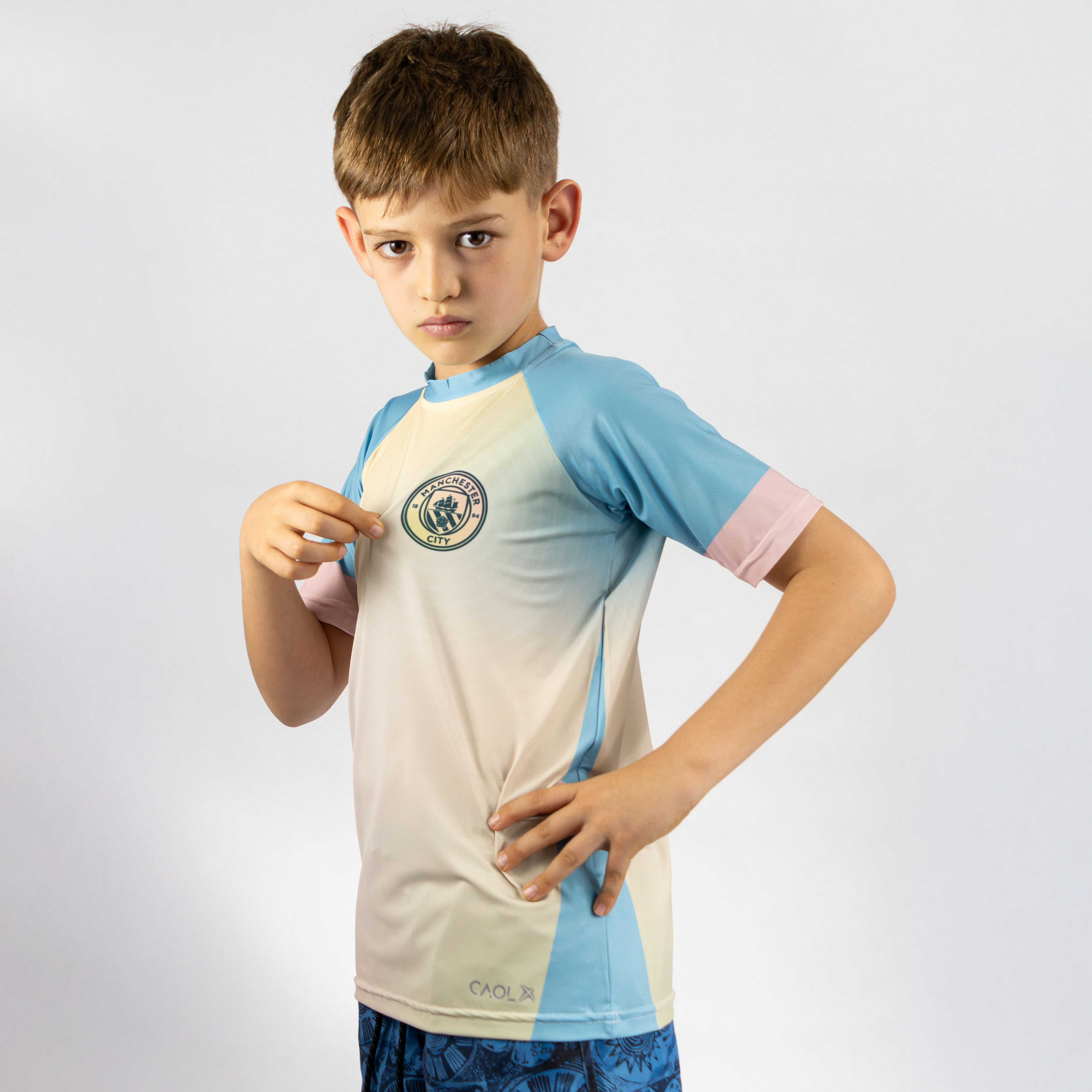 REMERA DE AGUA PARA NIÑOS - MANCHESTER CITY