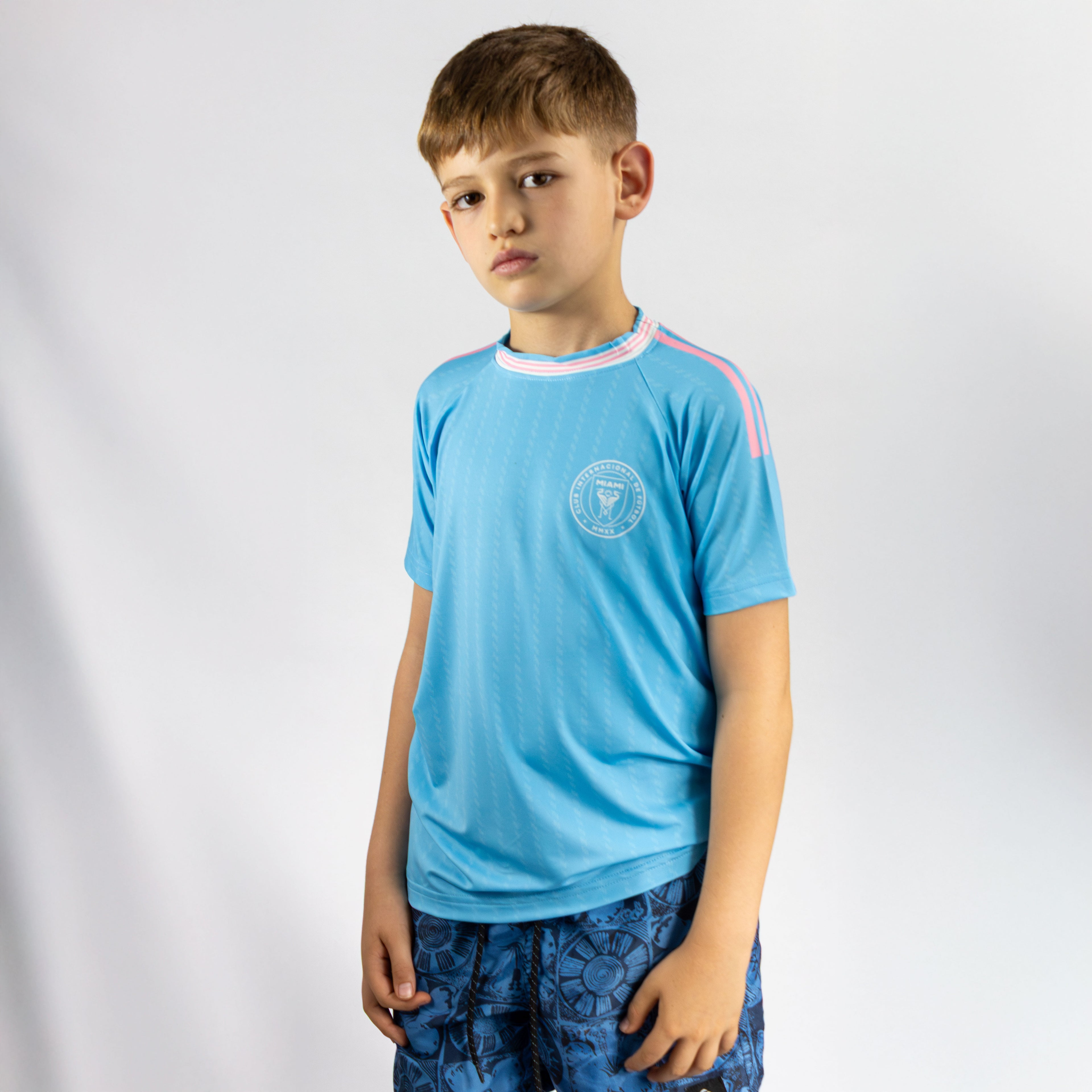 REMERA DE AGUA PARA NIÑOS - MESSI - INTER MIAMI