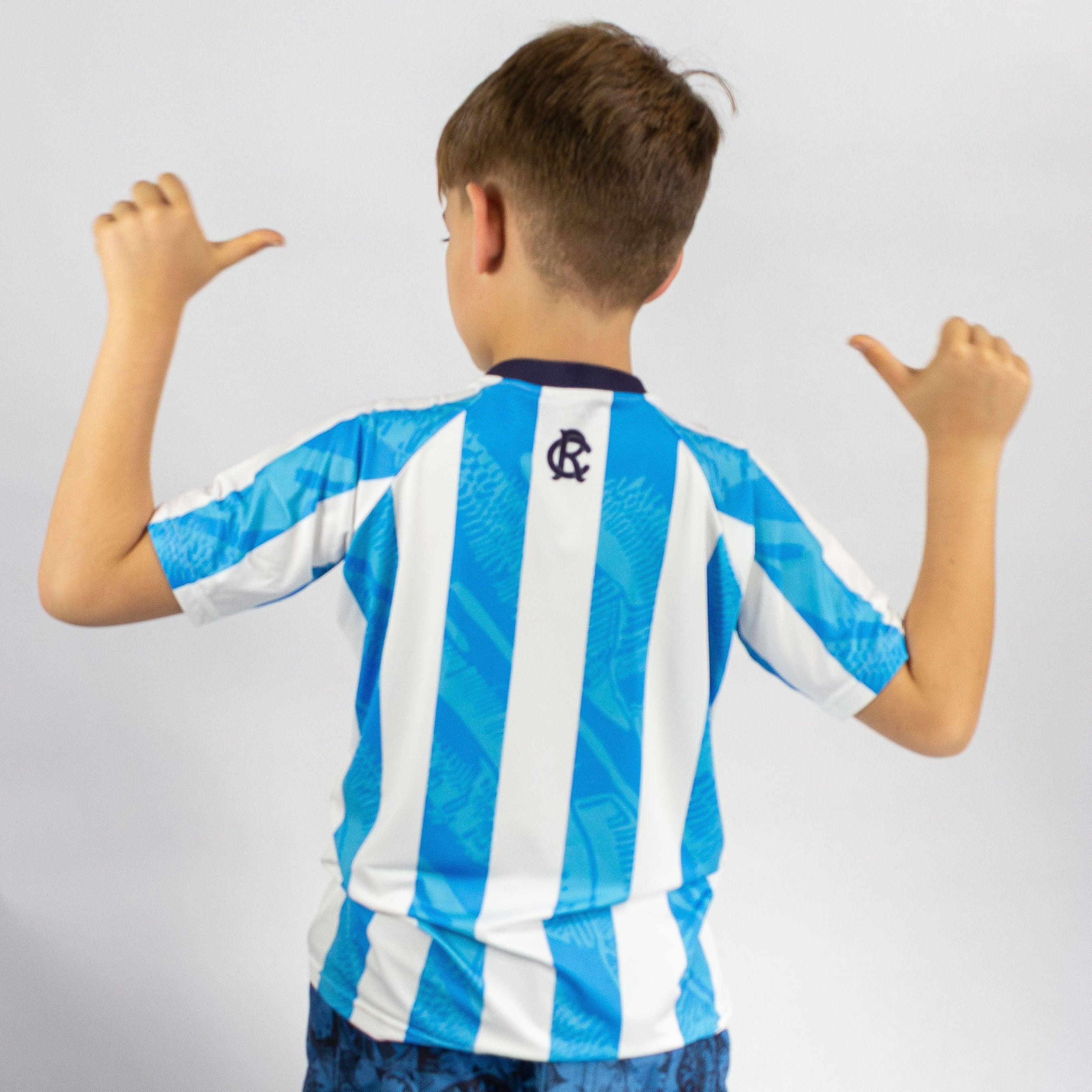 REMERA DE AGUA PARA NIÑOS - RACING CLUB