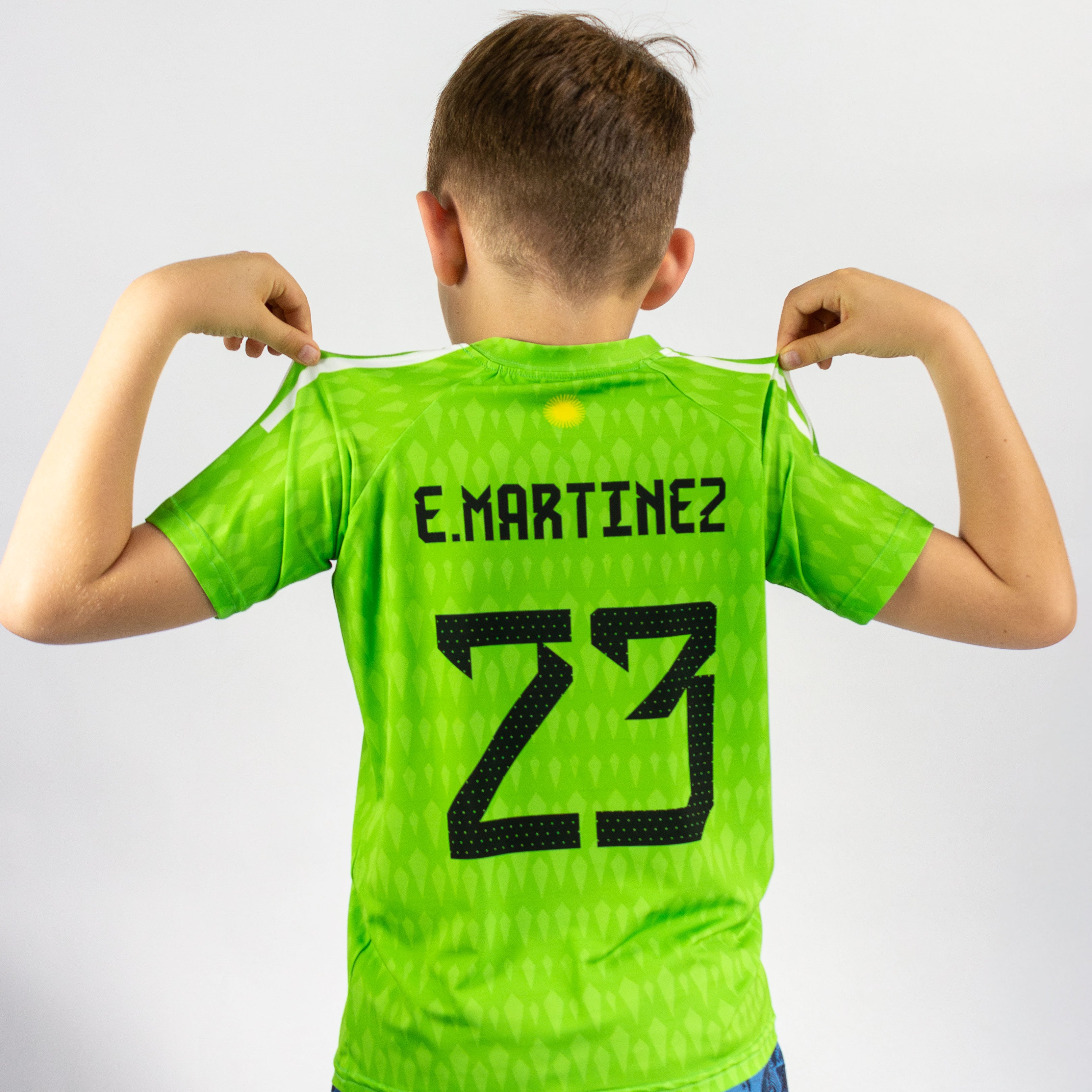 REMERA DE AGUA PARA NIÑOS - DIBU MARTINEZ - SELECCION ARGENTINA