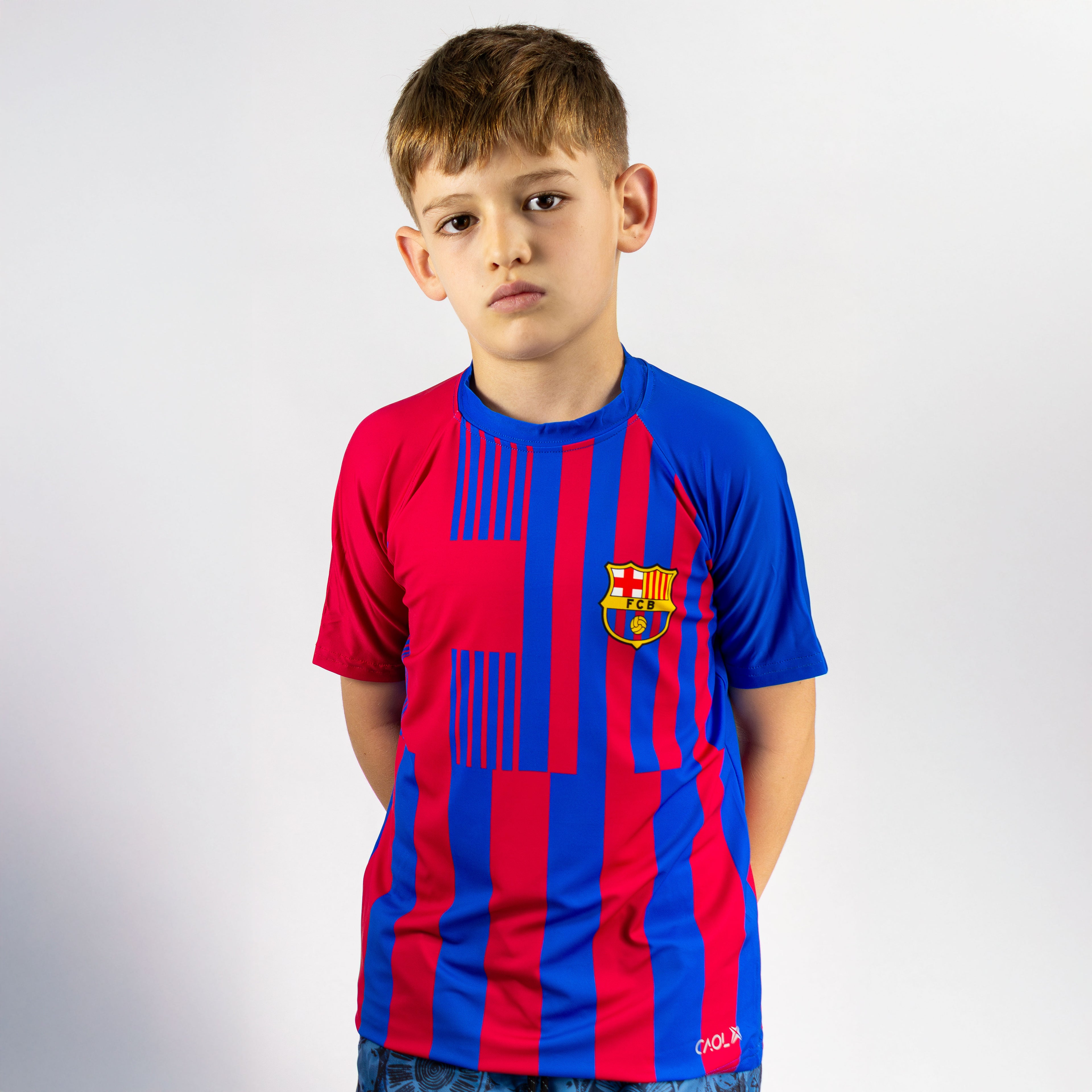 REMERA DE AGUA PARA NIÑOS - BARCELONA - LAMINE YAMAL