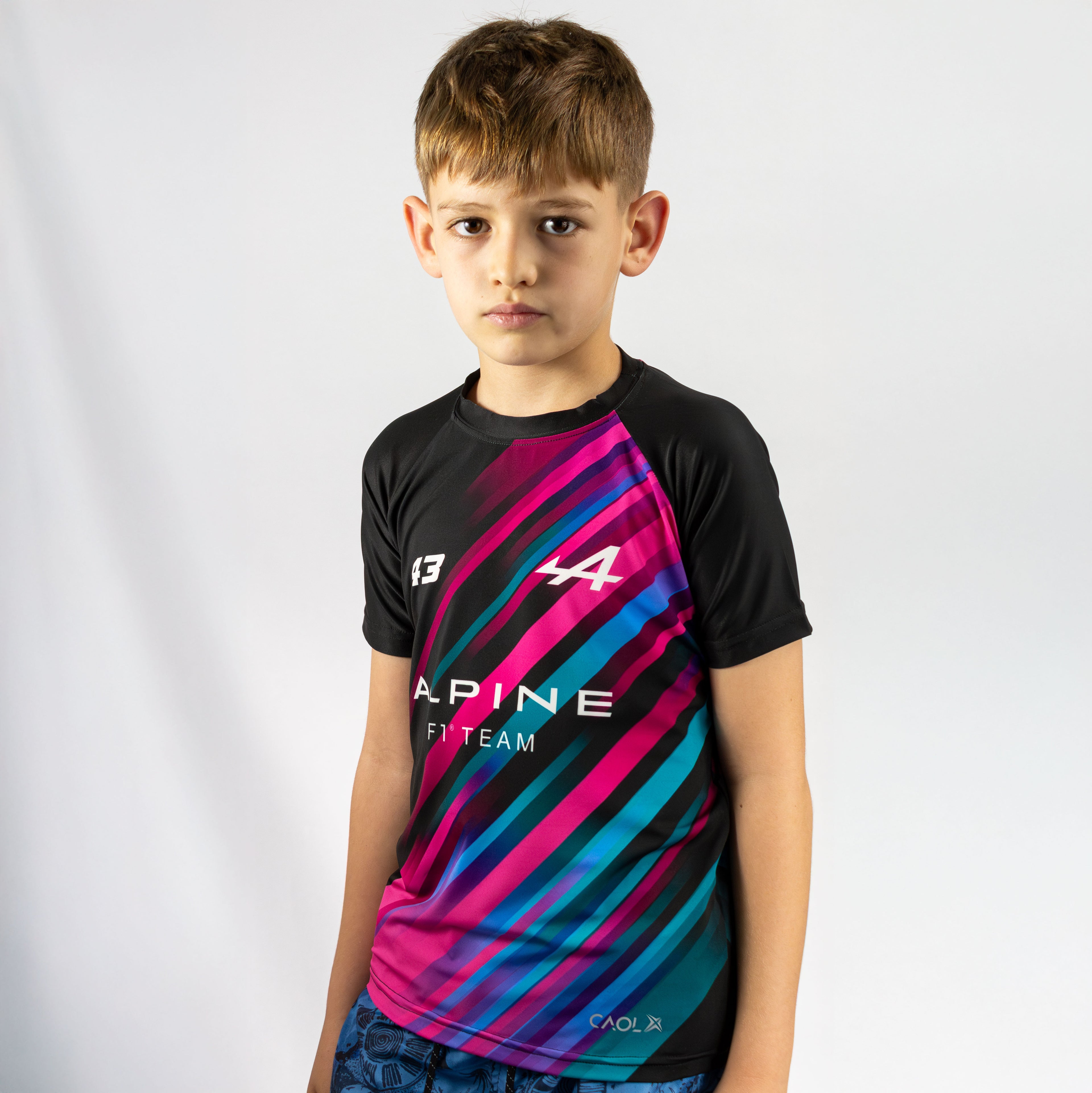 REMERA DE AGUA PARA NIÑOS - COLAPINTO - ALPINE - PROTECCION UV30+