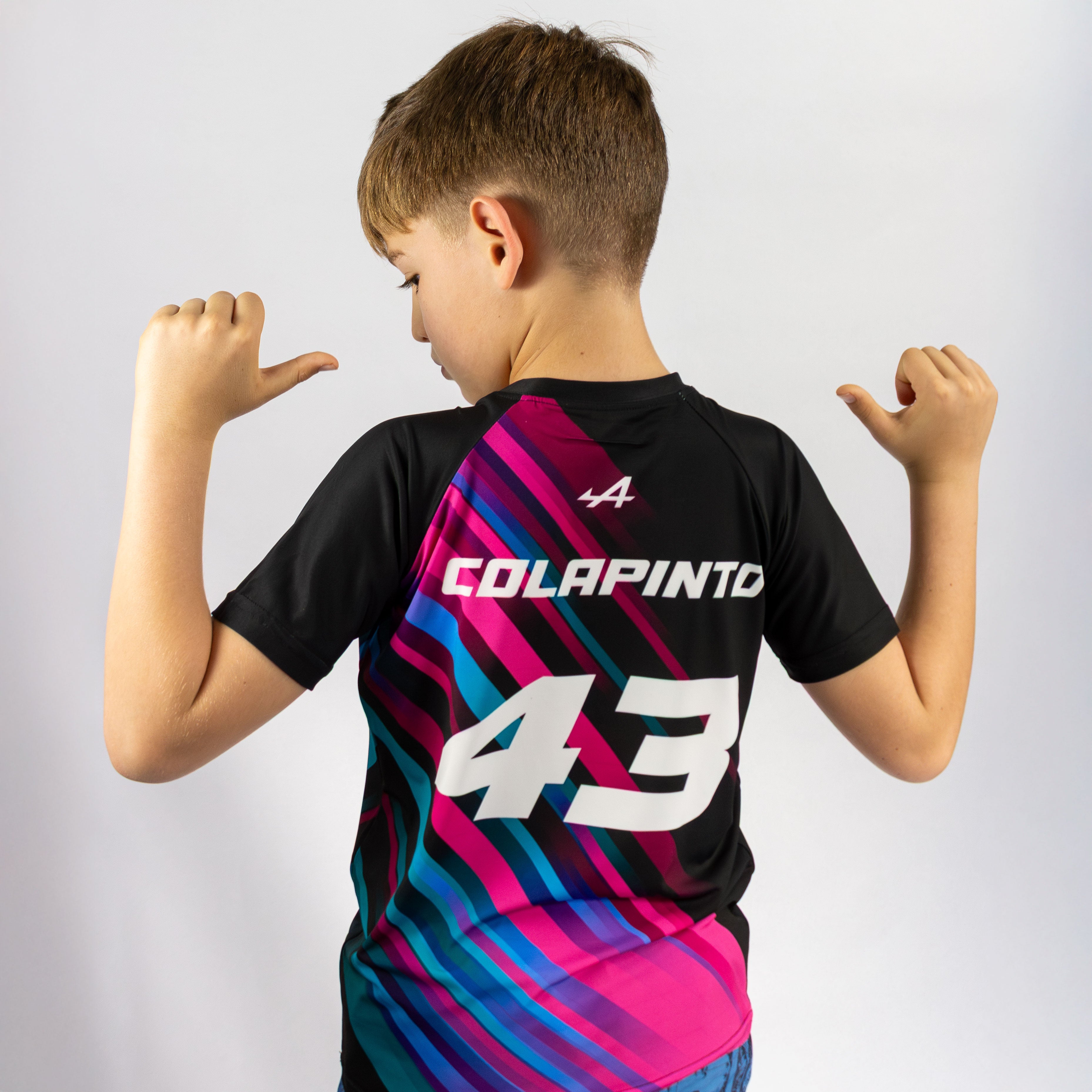 REMERA DE AGUA PARA NIÑOS - COLAPINTO - ALPINE - PROTECCION UV30+