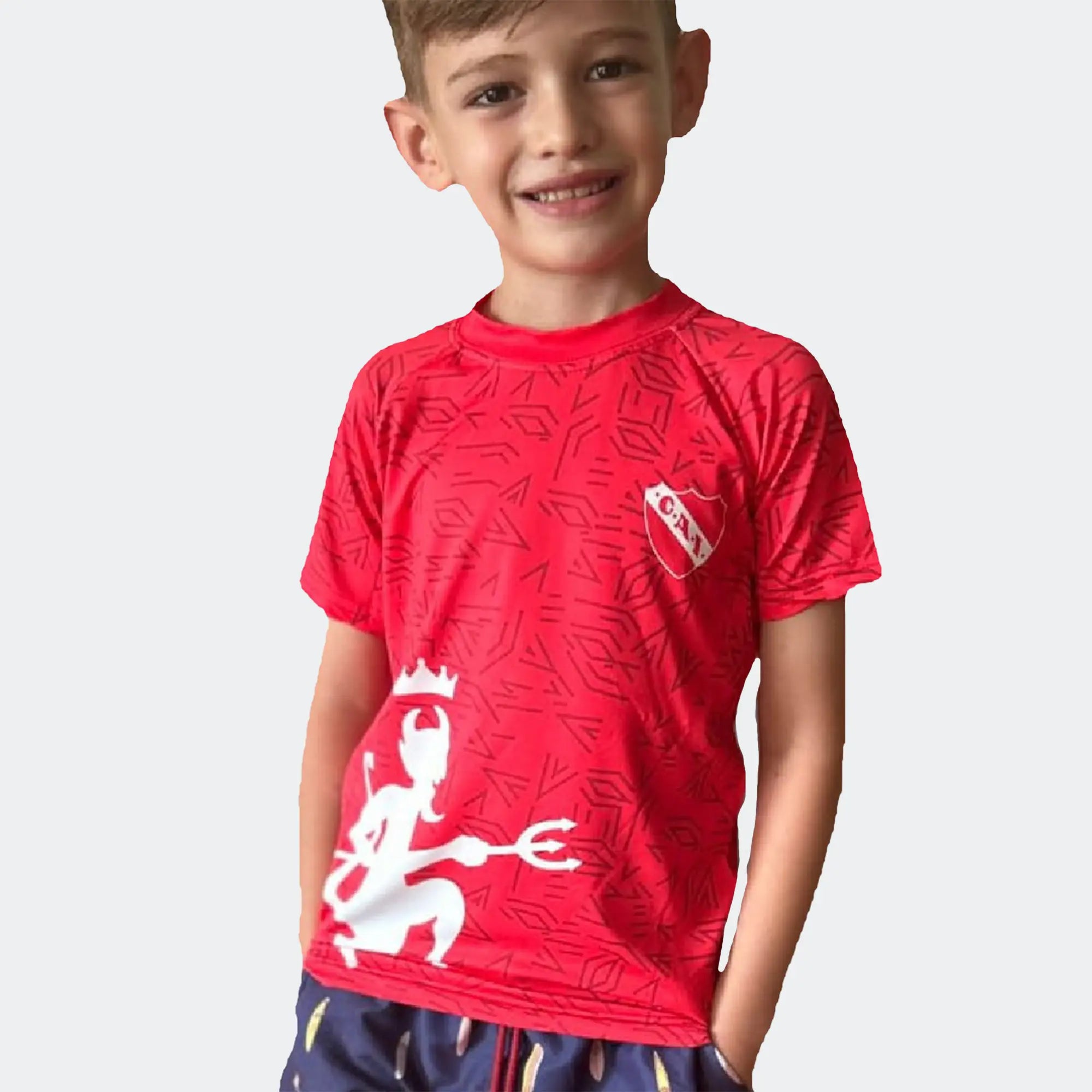 REMERA DE AGUA PARA NIÑOS - INDEPENDIENTE SUBLIMADA