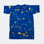 REMERA DE AGUA PARA NIÑOS - BOCA JRS. SUBLIMADA
