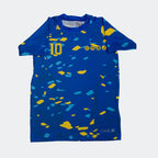 REMERA DE AGUA PARA NIÑOS - BOCA JRS. SUBLIMADA