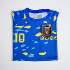 REMERA DE AGUA PARA NIÑOS - BOCA JRS. SUBLIMADA