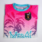 REMERA DE AGUA PARA NIÑOS - MESSI SUBLIMADA
